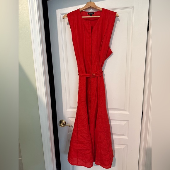 J. Crew Linen Dress - Picture 7 of 12